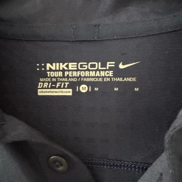 Nike Men's Navy Polo Shirt - Picture 3 of 4